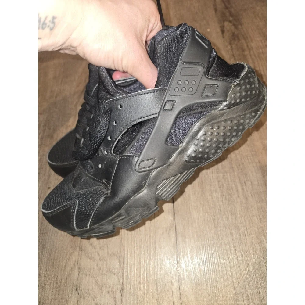 Nike Kids Youth‎ Air Huarache Run SE (GS) Running Sneakers Shoes Black Size 6.5